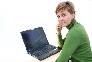 Business woman portrait photo