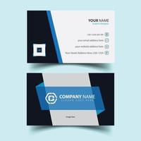 Corporate business card design, Luxury, Modern and Elegant Business Card Design template vector