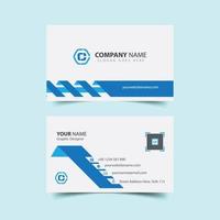 Corporate business card design, Luxury, Modern and Elegant Business Card Design template vector