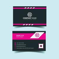 Corporate business card design, Luxury, Modern and Elegant Business Card Design template vector