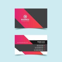 Corporate business card design, Luxury, Modern and Elegant Business Card Design template vector