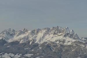 winter mountain landscape photo