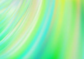 Light Green, Yellow vector background with abstract lines.