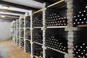 Wine cellar view photo