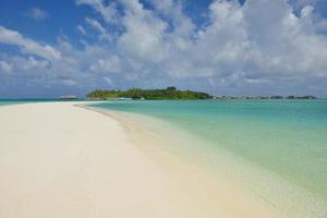 Tropical beach view photo