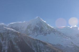 Mountain landscape view photo