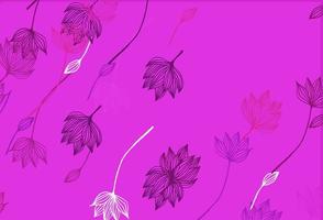 Light Purple vector sketch cover.