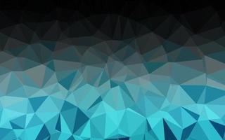 Light BLUE vector polygon abstract background.