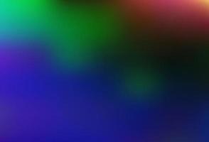 Dark Multicolor, Rainbow vector bokeh template.