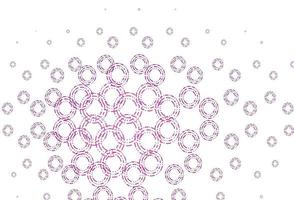 Light purple vector texture with disks.