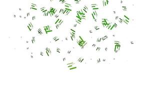 Light Green vector template with repeated sticks.