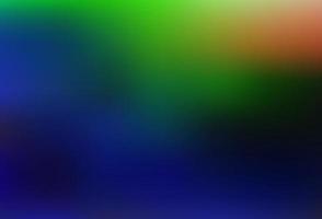 Dark Multicolor, Rainbow vector glossy abstract background.