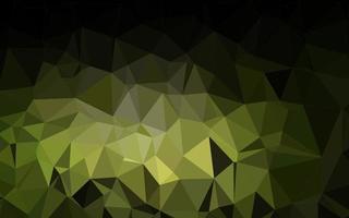 plantilla de triángulo borroso vector verde oscuro.