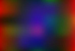 Dark Multicolor, Rainbow vector modern elegant background.