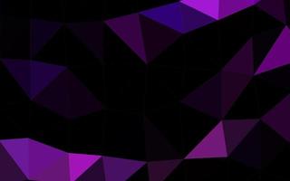 Light Purple vector polygon abstract backdrop.