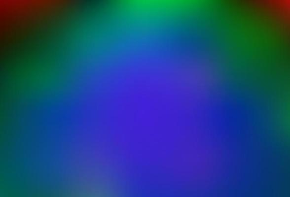 Dark Multicolor, Rainbow vector abstract background.