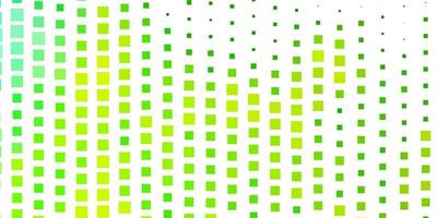 Light Green, Yellow vector layout with lines, rectangles.