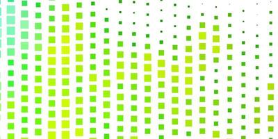 Light Green, Yellow vector layout with lines, rectangles.