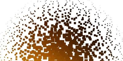 Light Orange vector background with rectangles.