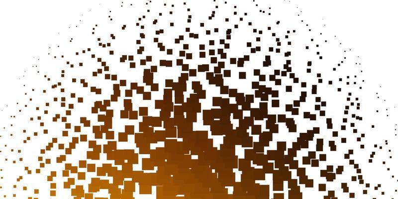 Light Orange vector background with rectangles.