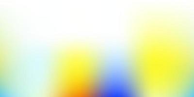 Light Blue, Yellow vector gradient blur drawing.