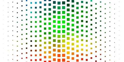 Light Multicolor vector texture in rectangular style.