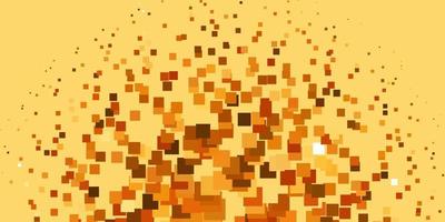 Light Orange vector pattern in square style.