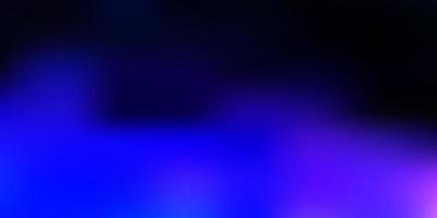 Dark pink, blue vector gradient blur texture.