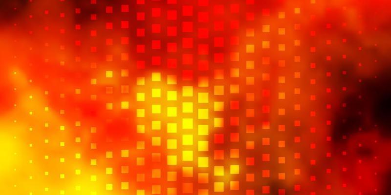 Light Orange vector background in polygonal style.