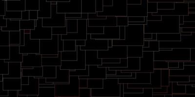 Dark Orange vector pattern in square style.