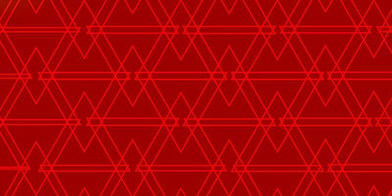Light Red vector pattern with polygonal style.