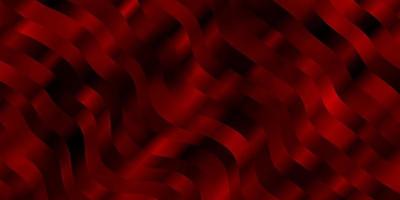 Light Red vector background with curves.