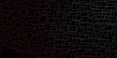 Dark Orange vector layout with lines, rectangles.