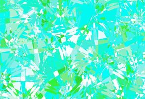 Light Green vector background with polygonal forms.