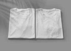 Folded T-Shirt mockup template photo