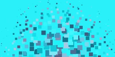 Light Pink, Blue vector texture in rectangular style.