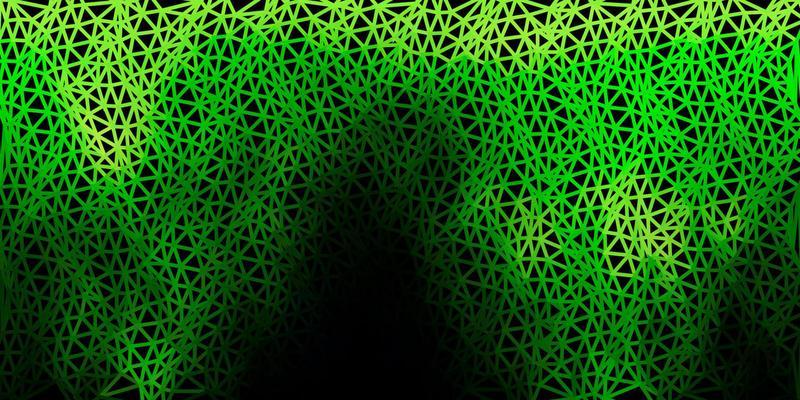 Dark green vector geometric polygonal design.