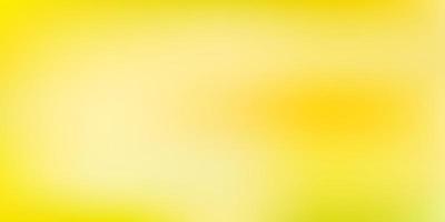 Light green, yellow vector gradient blur texture.