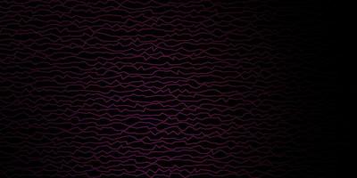 Dark Pink vector pattern with lines.