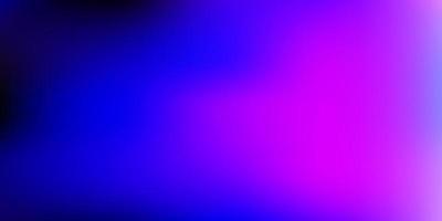 Dark purple, pink vector gradient blur background.