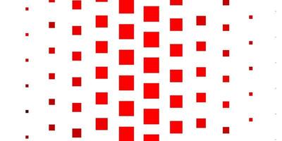 Light Red vector pattern in square style.