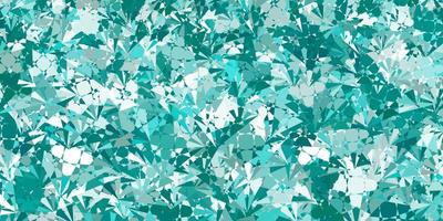 Light Green vector texture with random triangles.