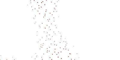 Dark Red vector pattern with circles.