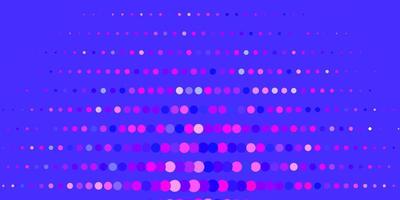 Dark Pink, Blue vector template with circles.