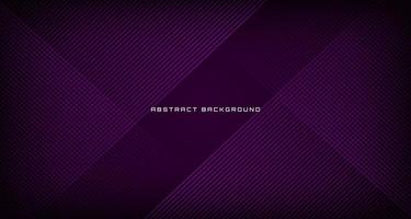 Purple lines abstract background on dark space with straight stripes effect decoration. Minimalist graphic design element future techno style for banner, flyer, brochure cover, card, or landing page vector