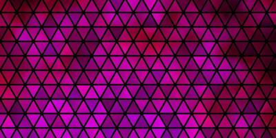 Light Pink vector pattern with polygonal style.