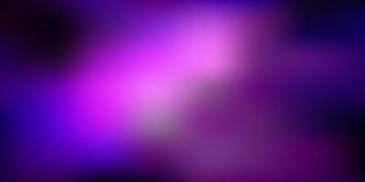Dark purple vector blurred template.