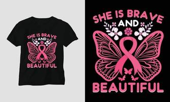 - camiseta del mes de concientización sobre el cáncer de mama