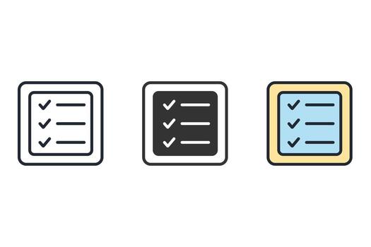 iconos de compromiso símbolo elementos vectoriales para web infográfico vector