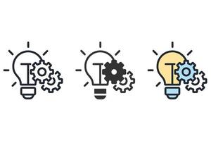 innovation icons  symbol vector elements for infographic web